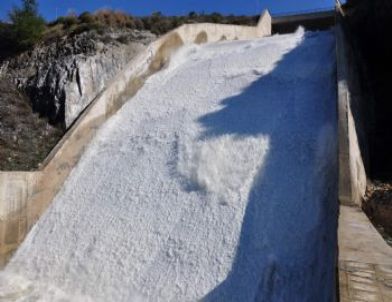 Kemer Barajı Boşaltılıyor