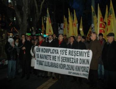 Bölücü Başının Yakalanması Nedeniyle Gösteri Yapıldı