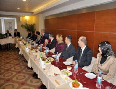 Emniyet Müdürü Mehmet Tüzel İçin Veda Yemeği Düzenlendi