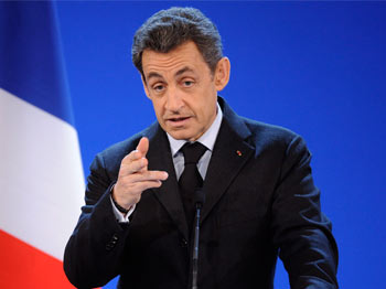 Fransa Cumhurbaşkanı Sarkozy Yeniden Aday
