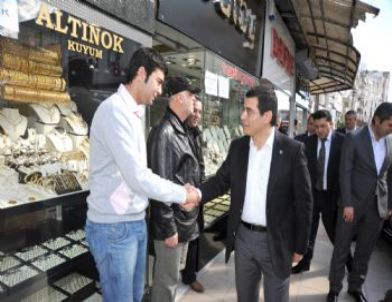 Başkan Tütüncü Ali Çetinkaya Esnafı İle Bir Araya Geldi