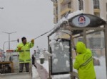 SERVERGAZI - Belediye Karla Mücadele Ediyor