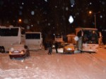Bayburt'ta Trabzon ve Erzurum Yolları Ulaşıma Kapandı