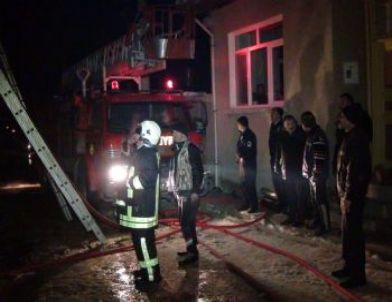 Akşehir'de Ev Yangını