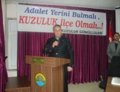 Kuzuluk Beldesi İlçe Olmak İstiyor