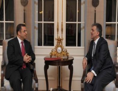 Vali Türker Çankaya Köşkü'ne Çıktı