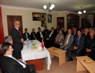 Kocamaz'dan MHP İçe Teşkilatına Hayırlı Olsun Ziyareti