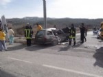 Kütahya'da Trafik Kazası: 1 Ölü, 1 Yaralı