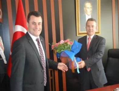 AK Parti Didim Teşkilatı İlçe Emniyet Müdürünü Ziyaret Etti