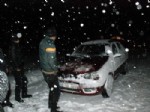 Tokat-Sivas Karayolu'nda Ulaşıma Kar Engeli