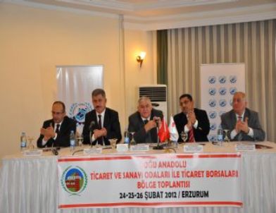 Doğu Anadolu TB ve TSO Bölge Toplantısı Başladı