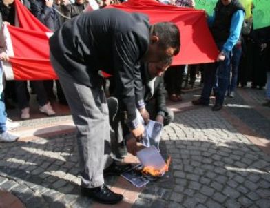 Hocalı Katliamı Edirne'de Protesto Edildi