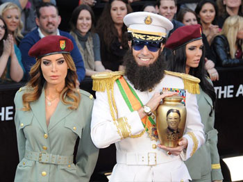 İngiliz oyuncu Cohen geceye damgasını vurdu