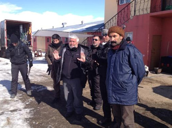 Uğur Yücel, Buz Dağı'nın Çekimlerine Kars'ta Başladı