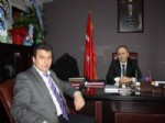 MUSTAFA KALAYCI - Kalaycı'dan Sağlık Müdürü Dr. Bilal Cin'e Ziyaret