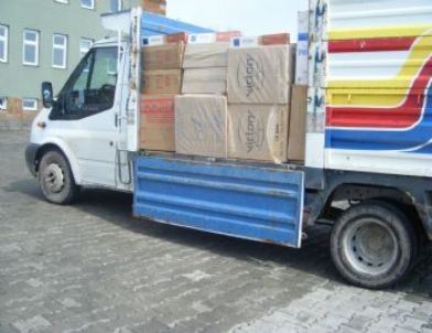 Ahlat'ta 44 Bin 700 Paket Kaçak Sigara Ele Geçirildi
