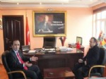 CUMA İÇTEN - Milletvekili İçten, Hani Kaymakamı'nı Ziyaret Etti