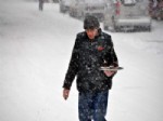 GÜMÜŞDERE - Sivas'ta Kar Yağışı Etkili Oldu