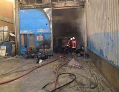 Damadını Ziyarete Gittiği İş Yerindeki Yangında Öldü