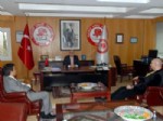 SDU - Gazetecilerden Rektör İbicioğlu'na Ziyaret