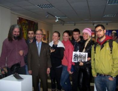 İspanyol Öğrenciler, Başkanı Pekel'i Ziyaret Etti