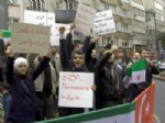 ARAPCA - Suriye Konsolosluğu Önünde 'Humus' Protestosu