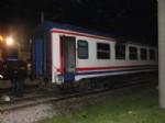 Adapazarı Tren Garı'nda Yolcu Vagonu Yandı