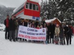 Çankırı'da Başarılı Öğrencilere Kayak Eğitimi Haberi