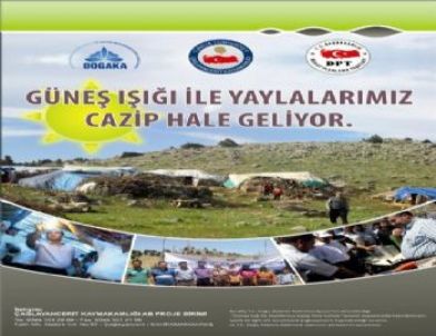 Yaylalar Güneş Enerjisiyle Aydınlanacak