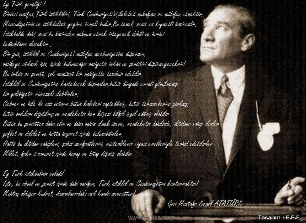 Atatürk’ün Gençliğe Hitabesi’ni Çöplüğe Atanlar Araştırılıyor