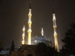 SELIMIYE CAMII - Edirne'de Kar Yağışı Başladı