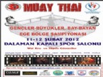 Muay Thai Ege Şampiyonası 2012 Dalaman'da Yapılacak