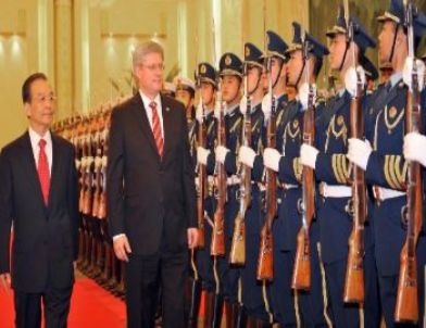Kanada Başbakanı Harper Çin’de