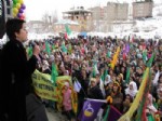 DEMOKRATIK TOPLUM KONGRESI - Hakkari'de 'Kadınlar Günü Mitingi' Sona Erdi