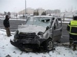 Kar Yağışı ve Buzlanma Nevşehir'de Kazalara Neden Oldu