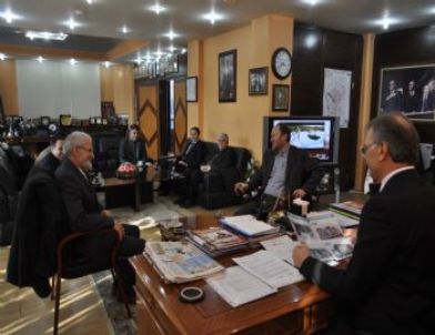 Kaymakam ve Belediye Başkanına Teşekkür Ziyareti