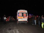 Trafik Kazasına Giden Ambulans Kaza Yaptı