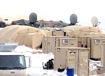 Bu Fotoğraf Malatya'daki Füze Radarından Bir İlk