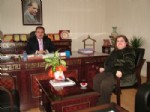 AYLIN KıRCı DUMAN - Avanos Kaymakamı Duman'dan İl Müftüsü Öztürk'e Ziyaret