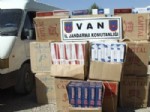 'Dur' İhtarına Uymayan Araçta 61 Bin 500 Paket Kaçak Sigara Ele Geçirildi