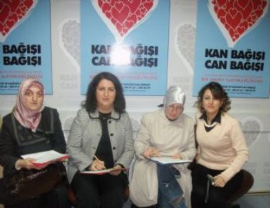 Ak Partili Kadınlar Gönüllü İlik Bağışçısı Oldu