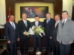 FIKRET AKOVA - Körfez Belediyeler Birliği’nden Vali Arslan’a Teşekkür Ziyareti