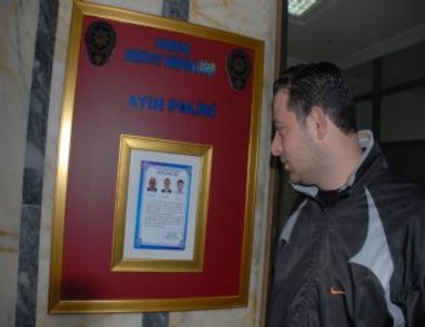Polisi Vuranı Yakalayanlar Ayın Polisi Seçildi