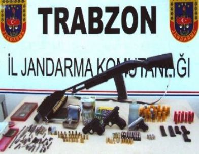 Trabzon'da Kaçak Silah İmalathanesine Baskın