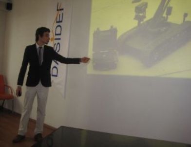 Atatürk Üniversitesi Öğrencileri, Paletli Termal Robot Projesi Geliştirdi