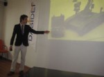 Atatürk Üniversitesi Öğrencileri, Paletli Termal Robot Projesi Geliştirdi Haberi