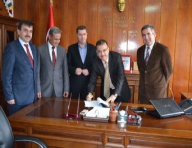 Çan'da 'Okullar Hayat Olsun' Projesi İçin İmzalar Atıldı