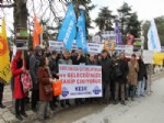 SUAT YıLDıZ - Kesk'ten 4+4+4 Protestosu
