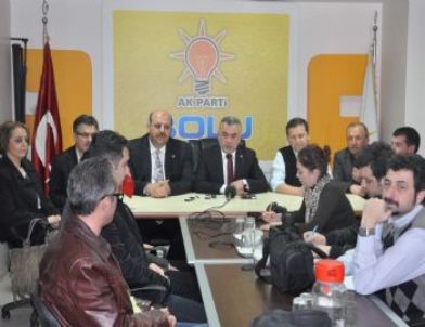 Ak Parti'li Başkan Basın Toplantısı Yaptı