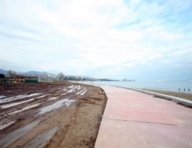 Derincekörfez Sahilini Birleştirecek Proje Hızla Devam Ediyor